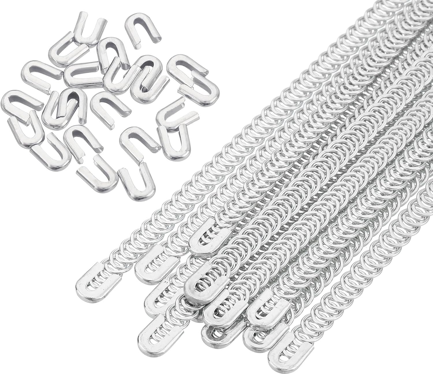 spiraalstalen versterkingen 35 cm x 6 mm - 12 stuks - met kapkop - ideaal voor corsetten - ServiceTopper
