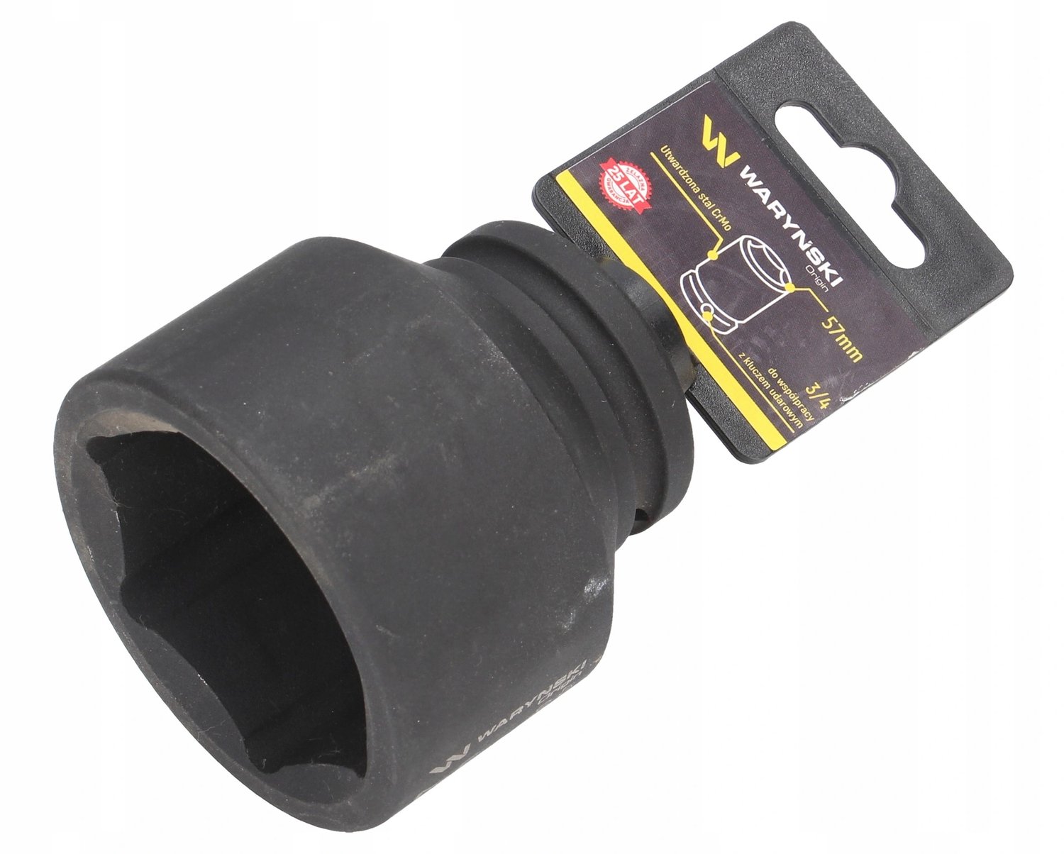 Waryński Slagdoppensleutel 3/4" 57 mm Zeskant