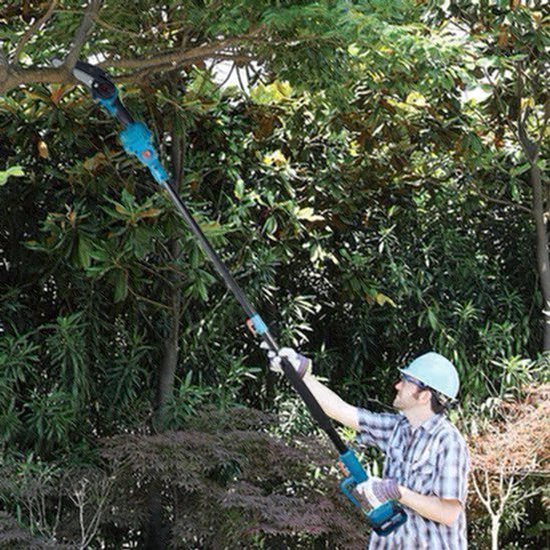 Mini Kettingzaag - Kettingzaag - Snoeizaag - Takkenzaag - Handzaag - Telescoop Kettingzaag - 3500W - 3-in-1 - Automatische Kettingsmering - Brushless - Tuin Schaar Snoei Gereedschap - 2 Batterij EU Stekker — afbeelding 3