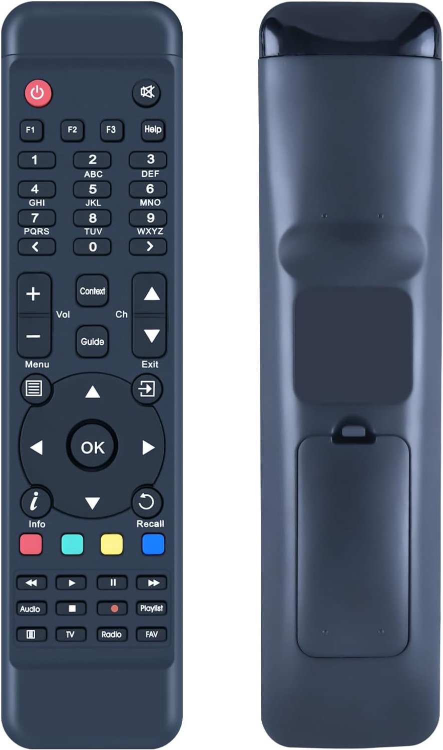 Vervangende afstandsbedieningsset - voor FORMULER F1, F2, F3, F4 - IR-afstandsbediening - eenvoudig gebruik - ShopVlot