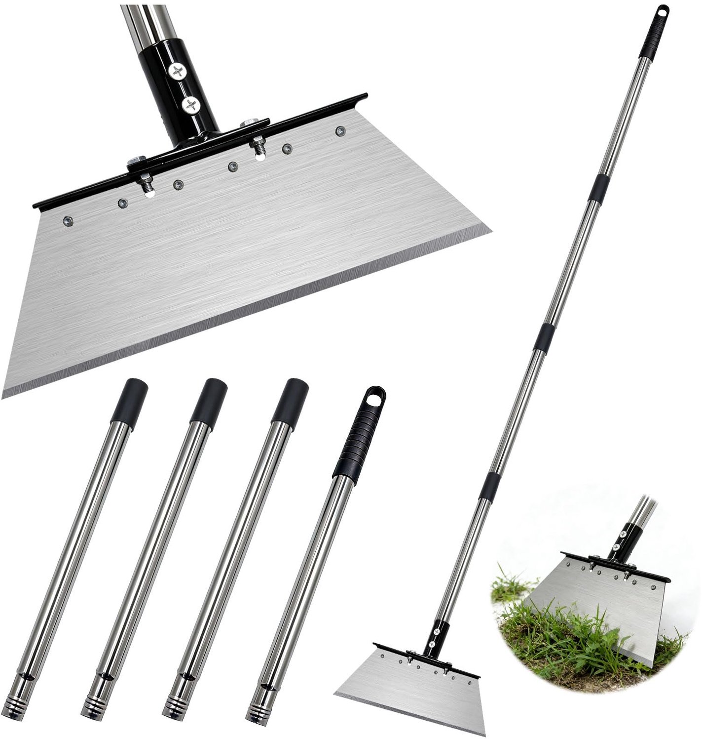 Multifunctionele Tuinschep met Handvat van 163 cm