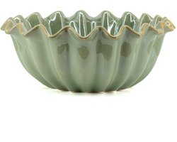 Aardewerk schaal Virea L jade