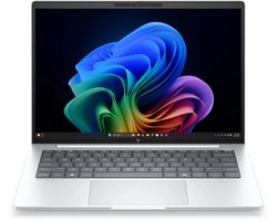 HP EliteBook 8 G2i 14 Next Gen AI PC Copilot+ PC Intel Core Ultra 7 355 Laptop 35,6 cm (14) WUXGA 32 GB LPDDR5x-SDRAM 512 GB SSD Wi-Fi 7 (802.11be) Windows 11 Pro Zilver QWERTY