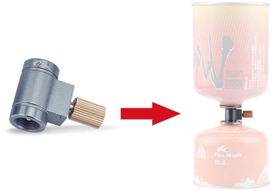 GAS Saver Plus Lindal Ventiel Canister Adapter — afbeelding 2