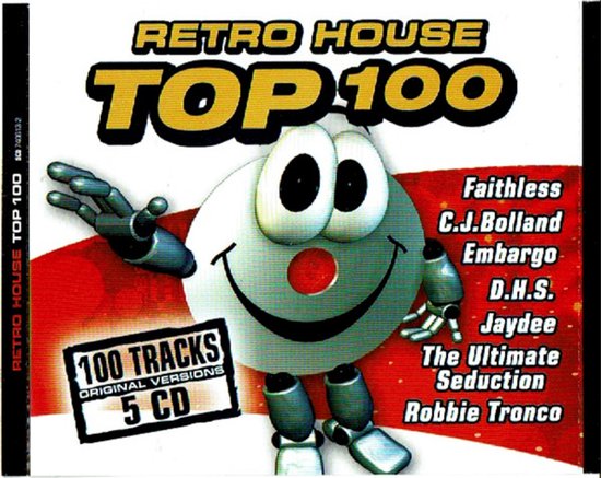 Retro House Top 100 | Media condition: Very Good Plus (VG+) | 5xCD, Comp
