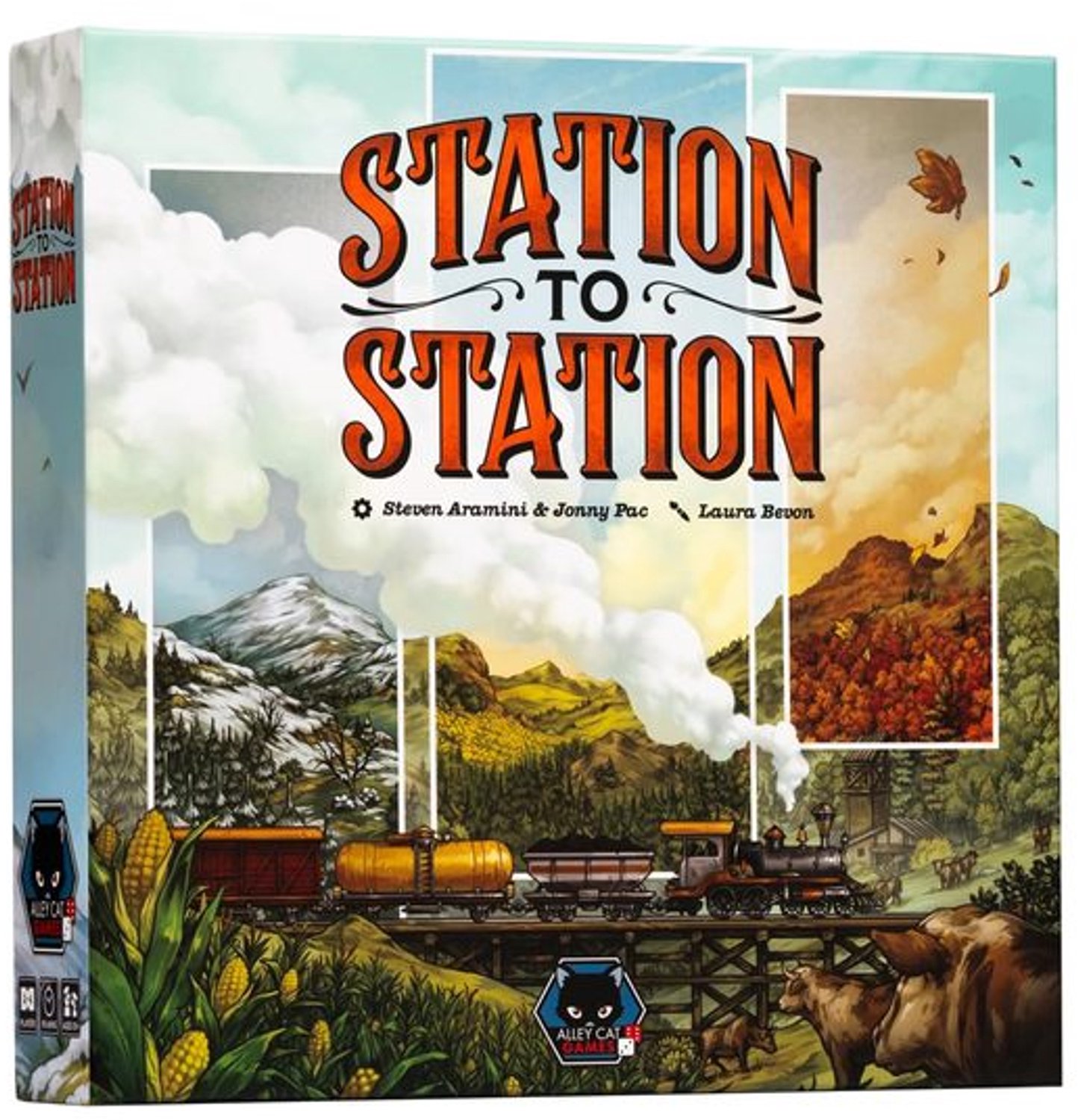 Station to Station Strategisch Bordspel