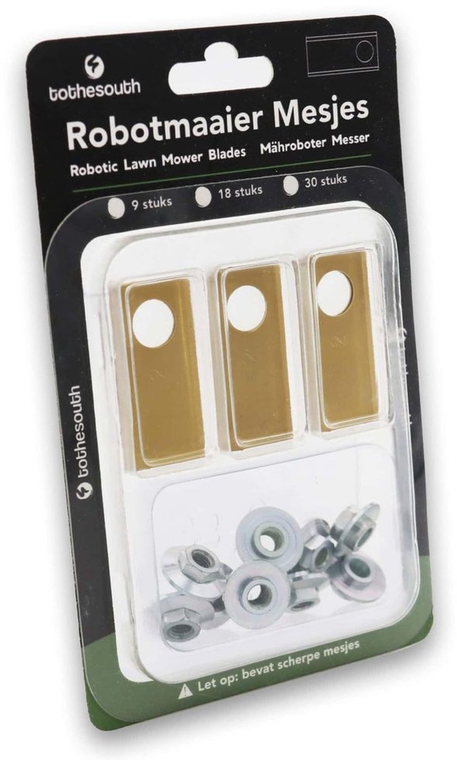 Robotmaaier Blades - Titanium Coated - Set van 18 Stuks