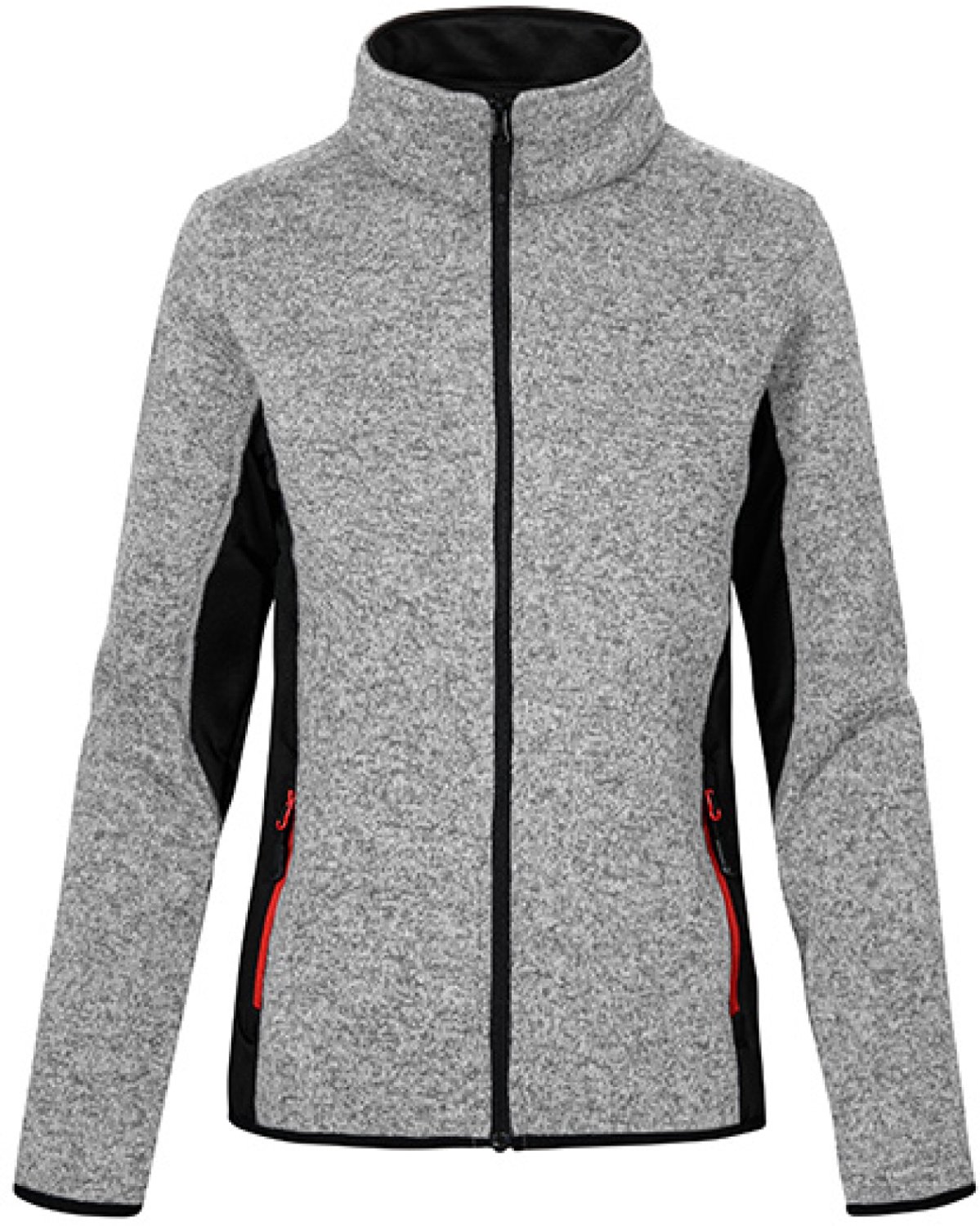 Promodoro Women´s Knit Jacket Workwear E7705 Heather Grijs