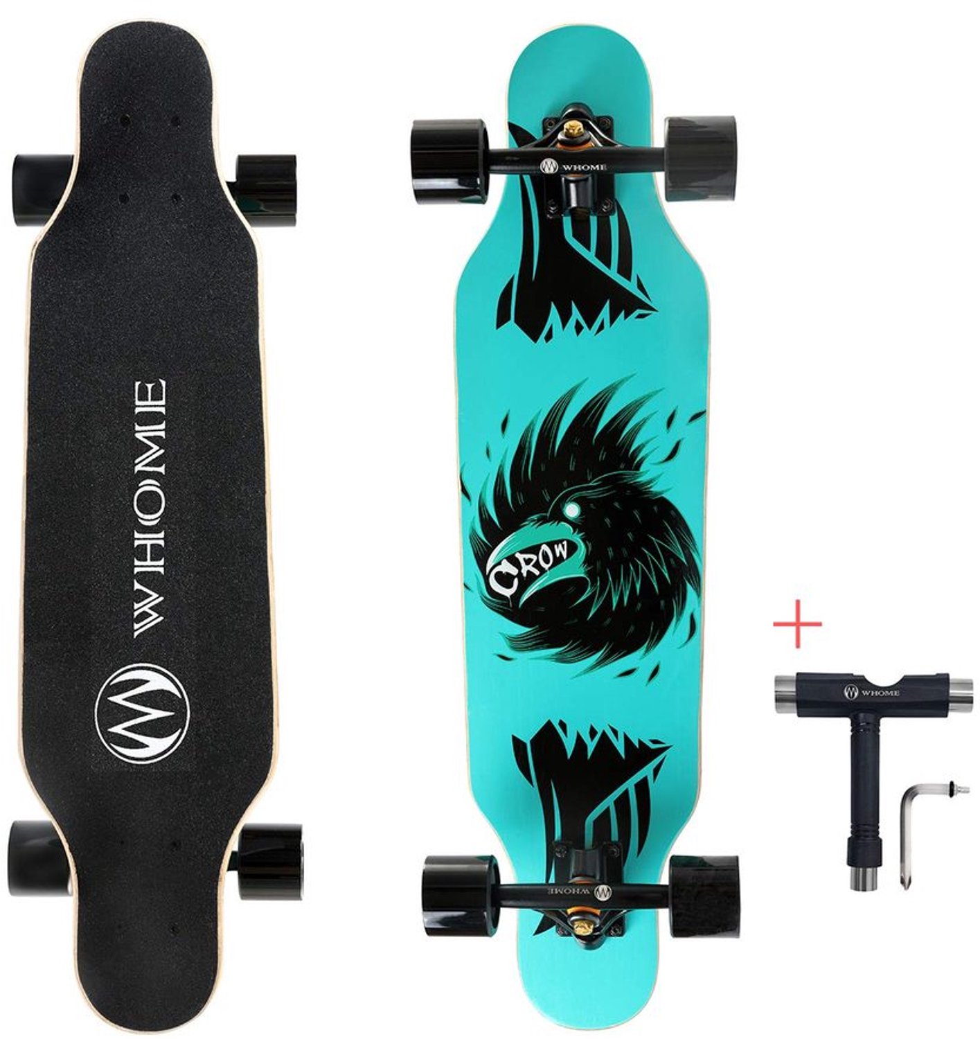 31 Inch Longboard voor Beginners en Gevorderden Cold Crow