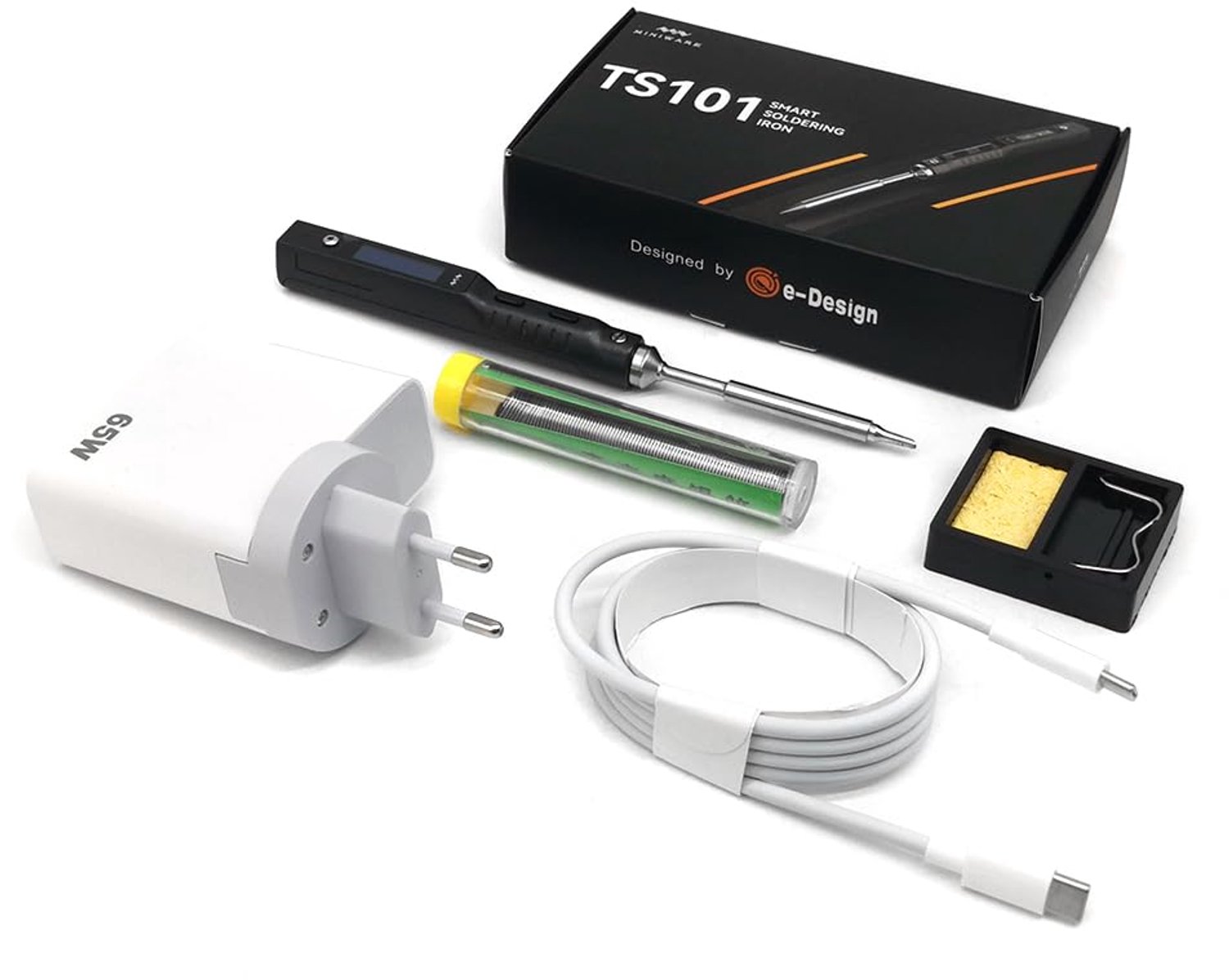Soldeerbout Kit met USB-C en Diverse Tips