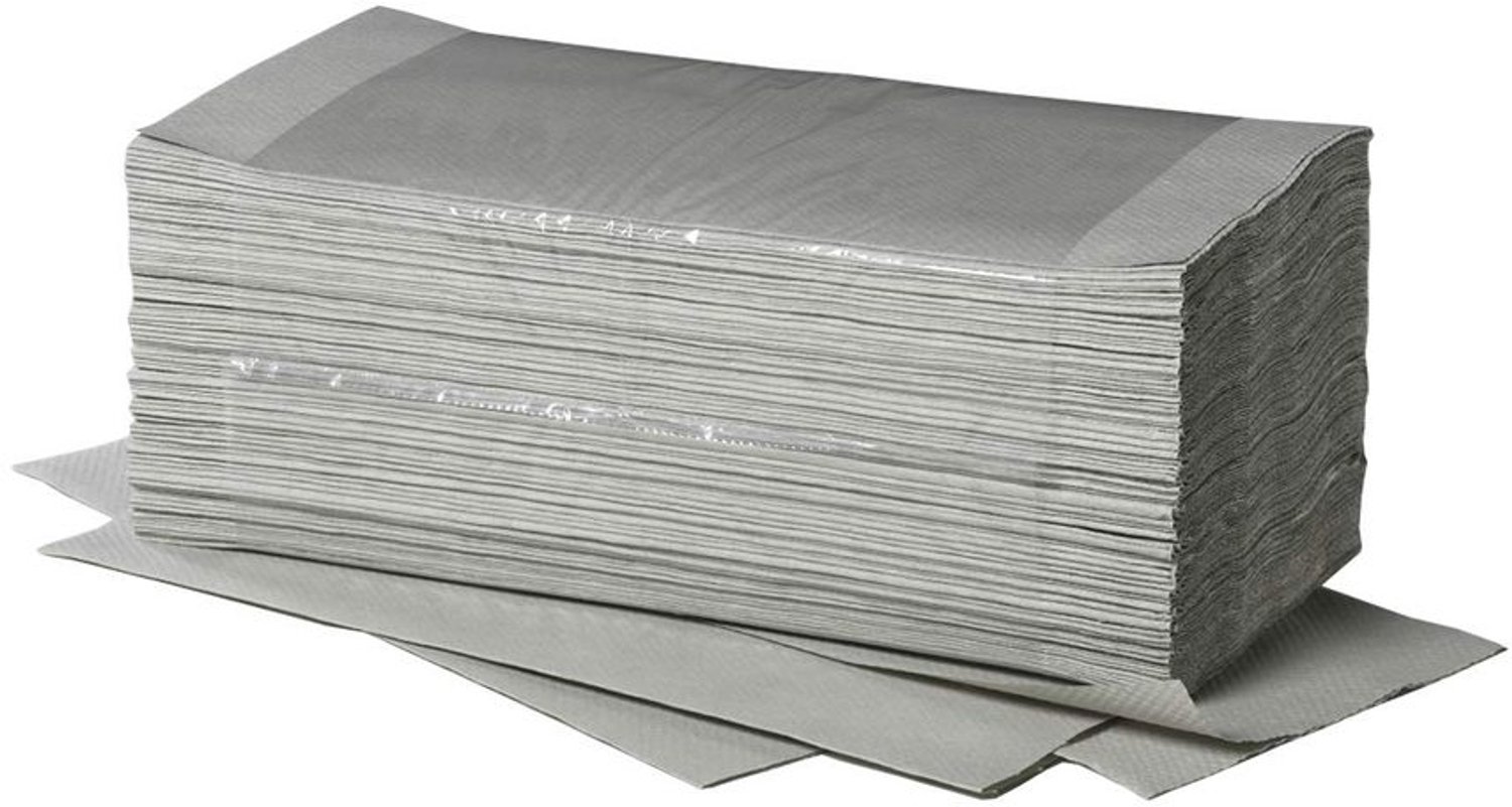 Papieren Handdoeken 1-laags V-vouw 20 x 250 Blatt