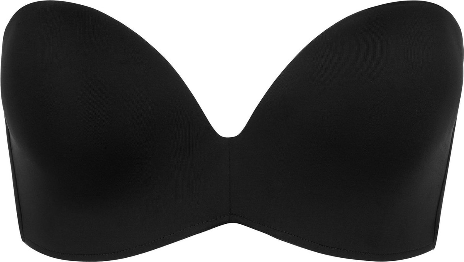 Wonderbra Perfect strapless Dames Beha - ZWART