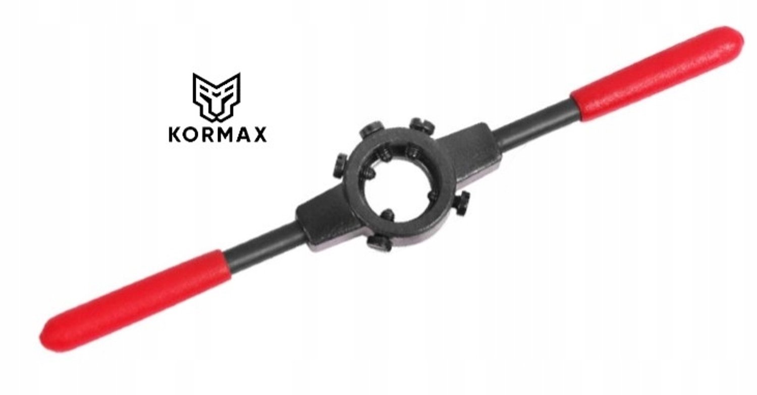 Kormax Oprawka do Narzynek 20x7mm M4.5-M6 - 210mm Staal