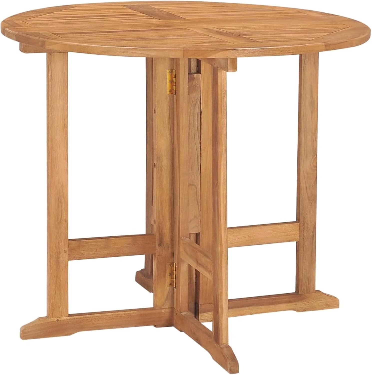 5 Stuk Opvouwbare Tuin Eetkamer Set Eetkamer Tuinmeubilair Patio Set Tuin Tafel Stoelen Gazon Stoel Outdoor Eetkamer Set Massief Teak Hout