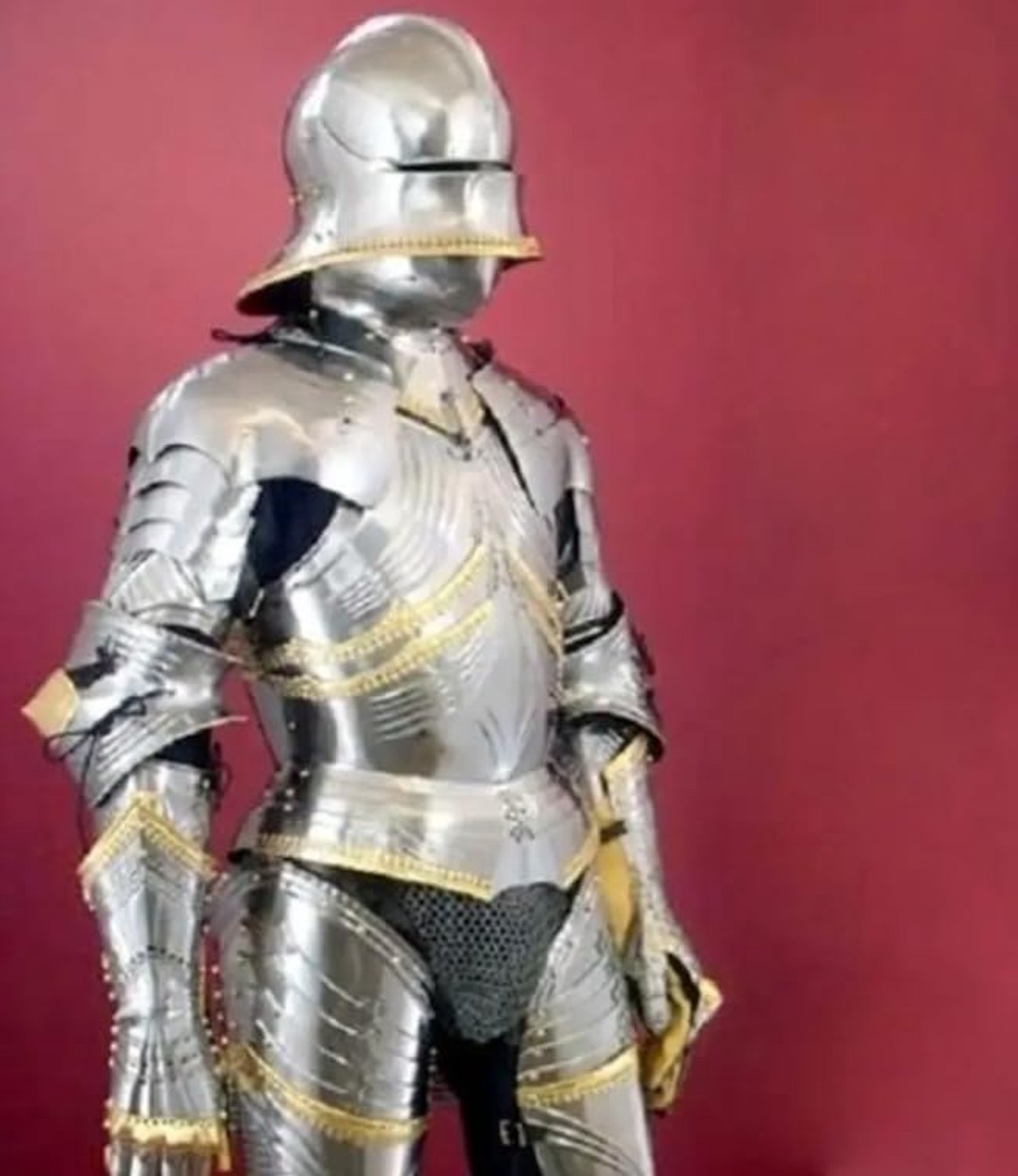 Gotisch pantserpak ~ volledig harnas ~ draagbaar pantser kostuum ~ SCA Armor ~ Cosplay Armor