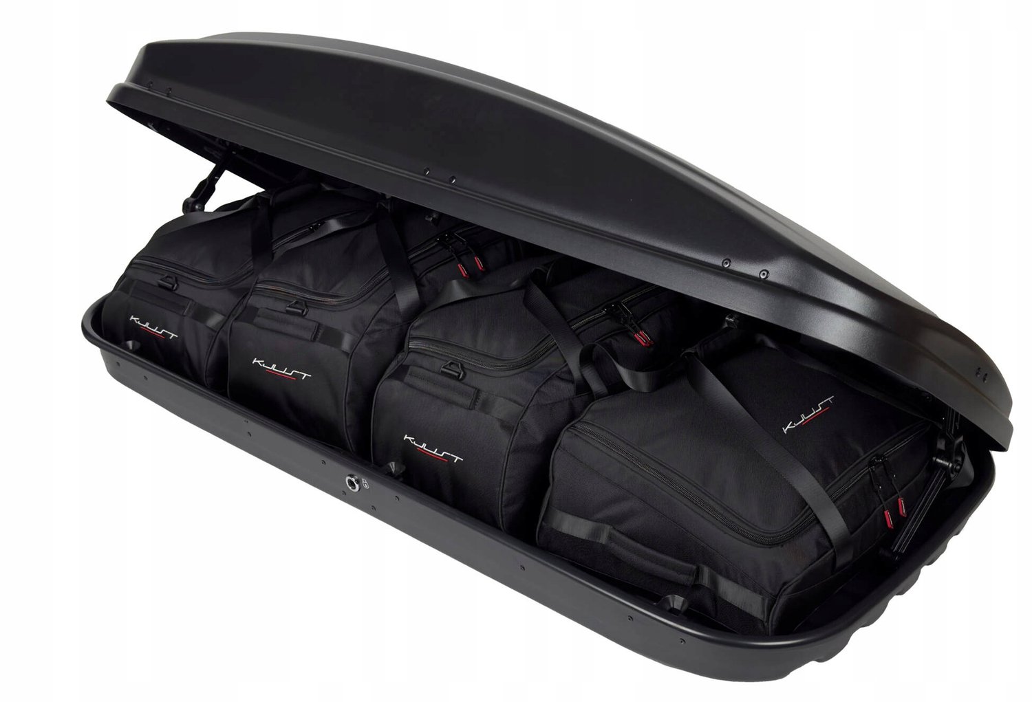 Merkloze Dakkoffer Tas Set - 4 Stuks voor Optimale Bagage
