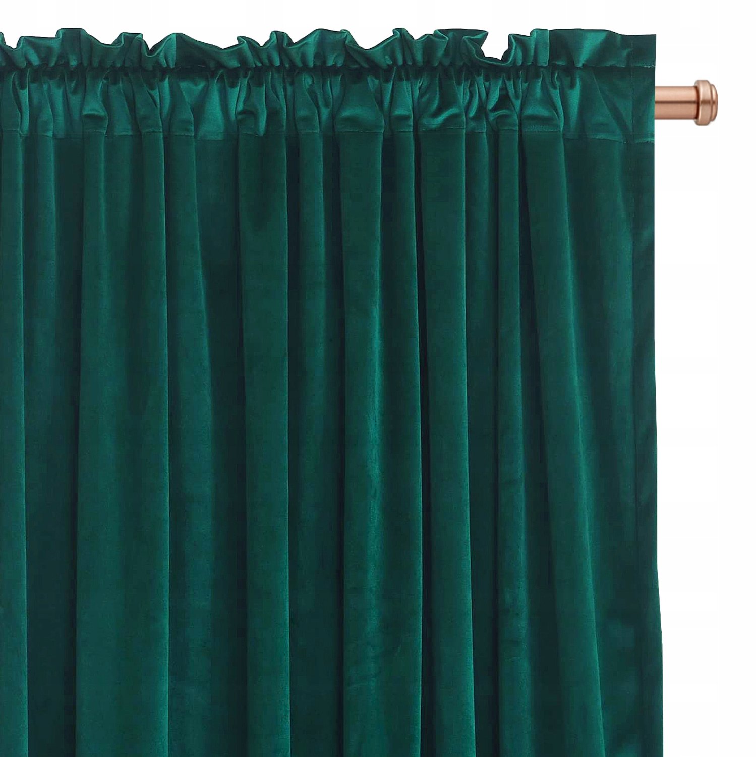 Luxe Velours Gordijn 140x250cm - Gordijnstof met Rimpelband