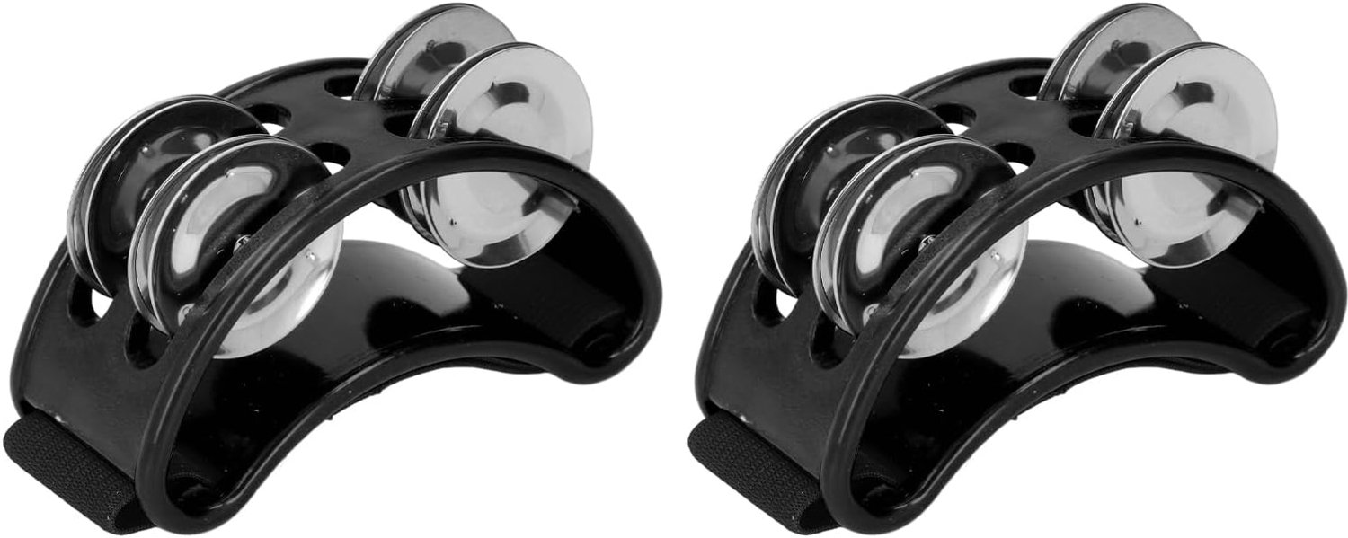 2PCS Voettamboerijn Muziekinstrument Stevig en Multifunctioneel