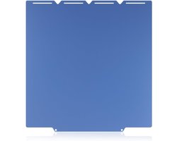 Koude bouwplaat 270 x 270 mm voor Snapmaker U1: dubbelzijdig gestructureerd, afneembaar en flexibel, van blauw verenstaalplaat, ondersteunt koud printen naar beneden