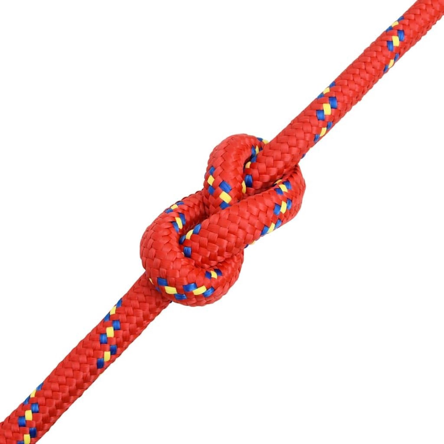 Touw 20 mm 25 m, rood
