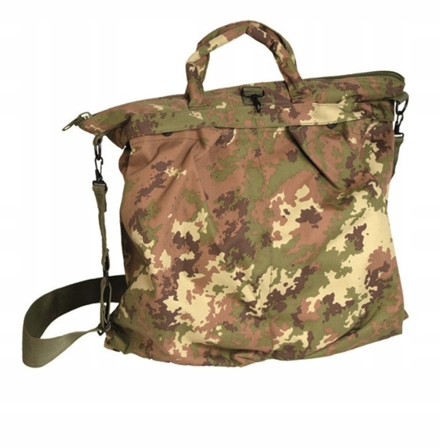 Mil-Tec Helmtas met Draagband - Vegetato Camouflage