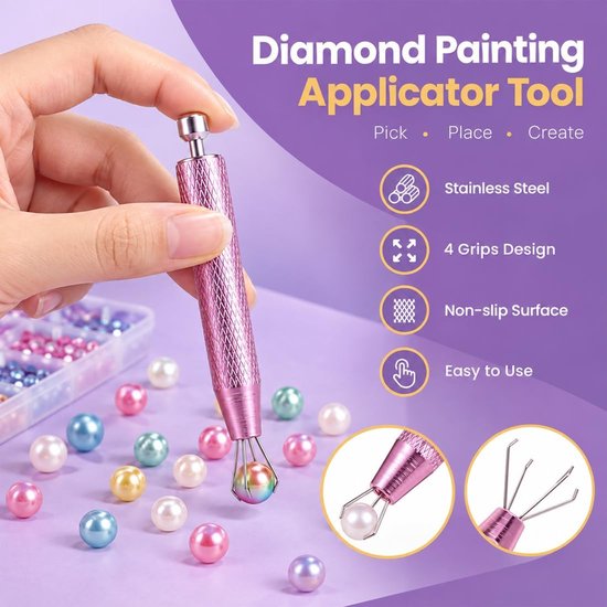 Tang Set, Roestvrij Staal met 4 Klauwen, Sieraden Wissel Gereedschap voor Piercings, Compatibel met Diverse Sieraden — afbeelding 4