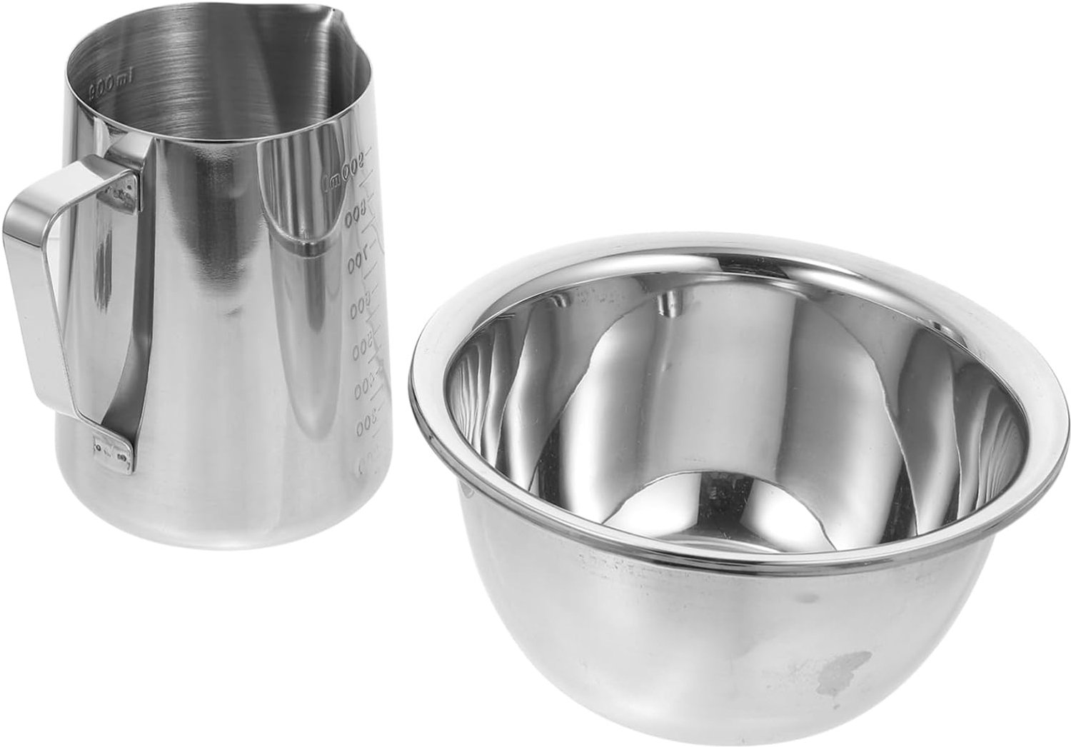 1set Creatieve Kaars Verwarmingsset Compacte Niet-klevende Wax Smeltpan Met Handvat Veilige Betrouwbare Accessoire Voor Thuisgebruik Kaarsen Maken