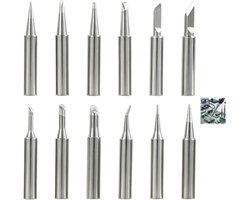 Punten, 900 m, vervangende soldeerbout voor soldeerstations, compatibel met Dremel, Hakko, Atten, X-Tronic en andere professionele lasgereedschappen