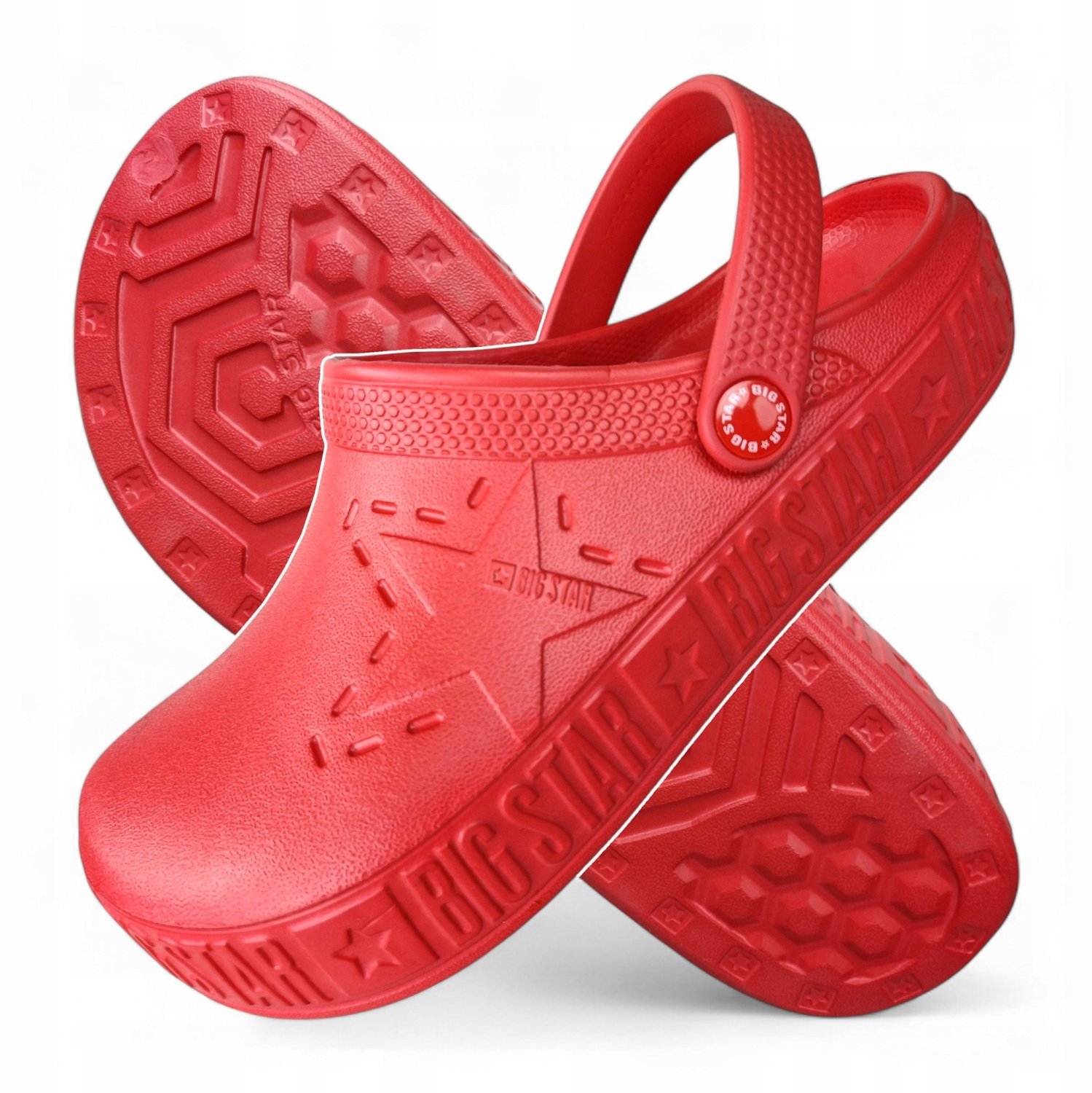 Big Star Heren Klompen Rood - Comfortabel & Stijlvol