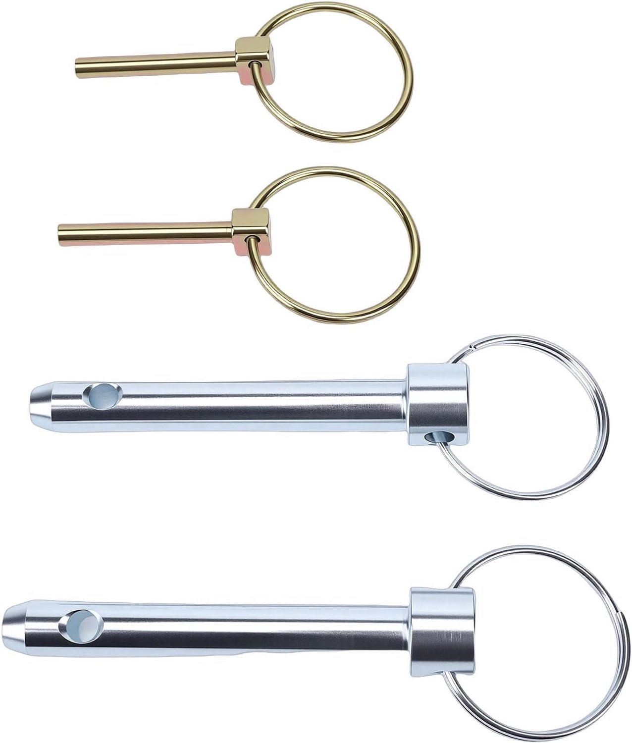 Zelfborgende Pin, Robuuste Stalen Constructie met Pijl-opbergkoffer voor Blue Ox Aventa LX Acclaim 1/2 Inch Compatibel voor RV-slepen
