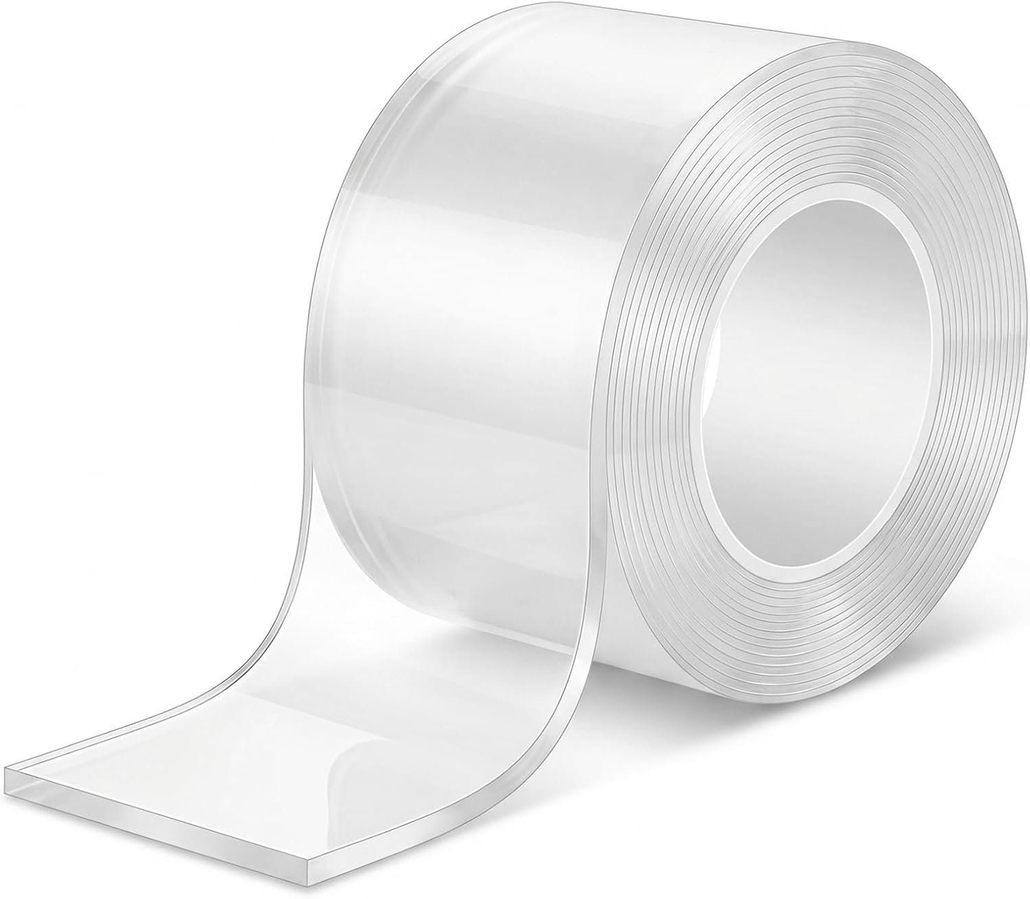 Randbescherming, 50 mm x 1 m, 2 mm dik, zelfklevend met sterke kleefkracht, zachte meubelrandbescherming voor baby- en kinderveiligheid, geschikt voor tafels, metaal, bedden en meubels