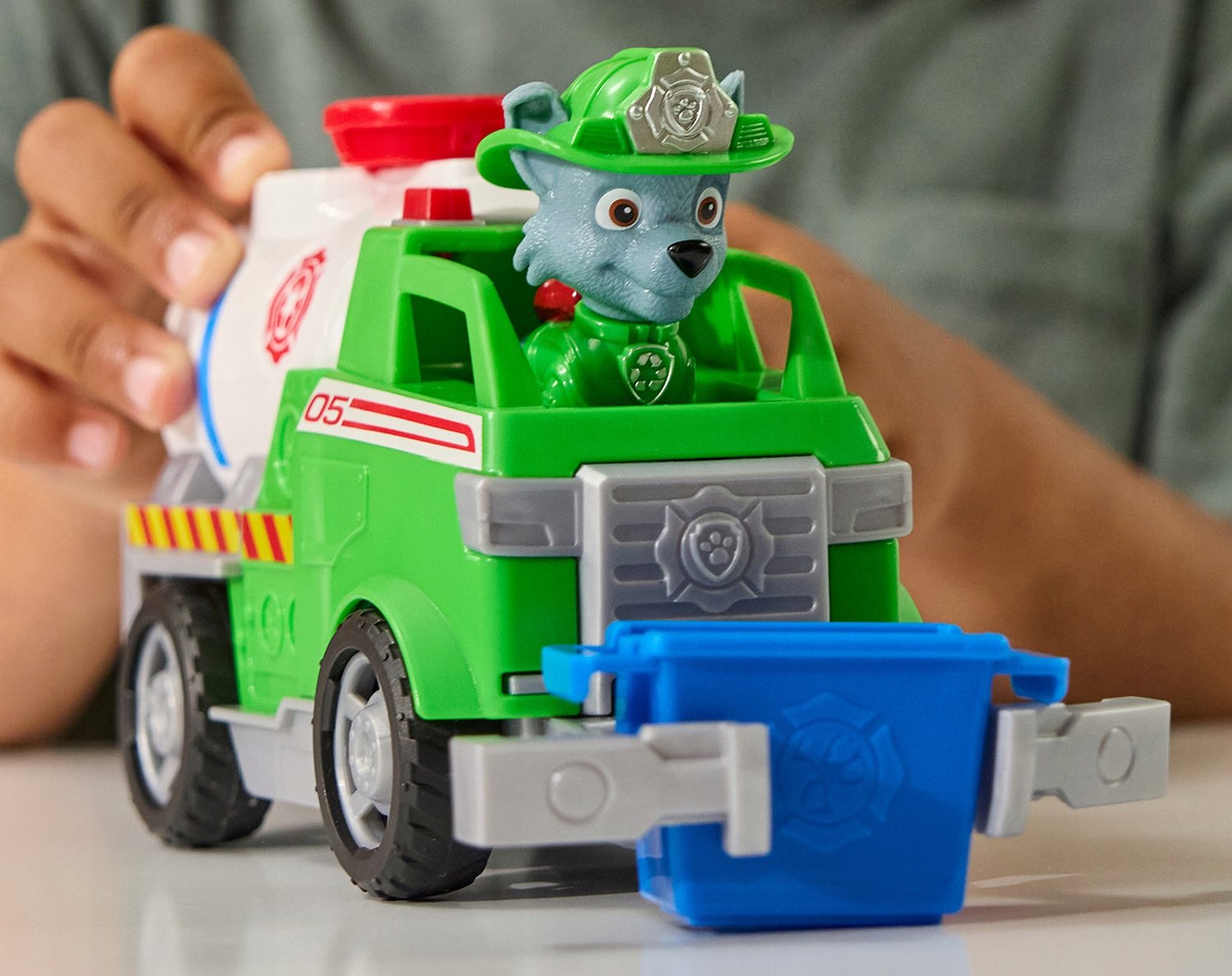 PAW Patrol - Brandweerredding - Rocky's brandweertanker - speelgoedvoertuig met speelfiguur — afbeelding 10