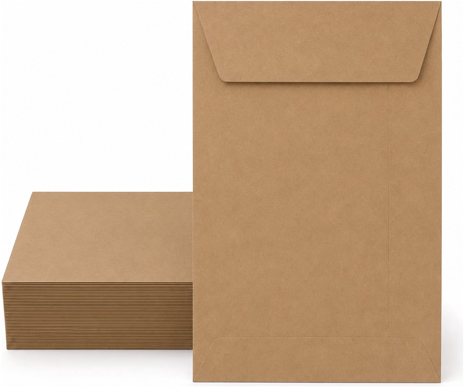 Enveloppen Bruin 22x31.2 cm - 60 stuks - 120 gram - Bruine Enveloppen A4 - Akte Envelop