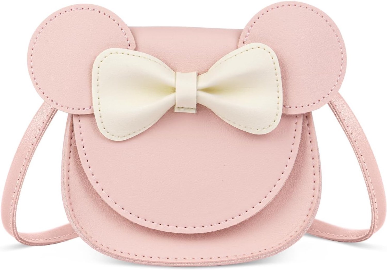Schattige schoudertas voor meisjes met strik, kleine handtas voor kinderen en tieners, ideaal voor dagelijks gebruik en feestjes