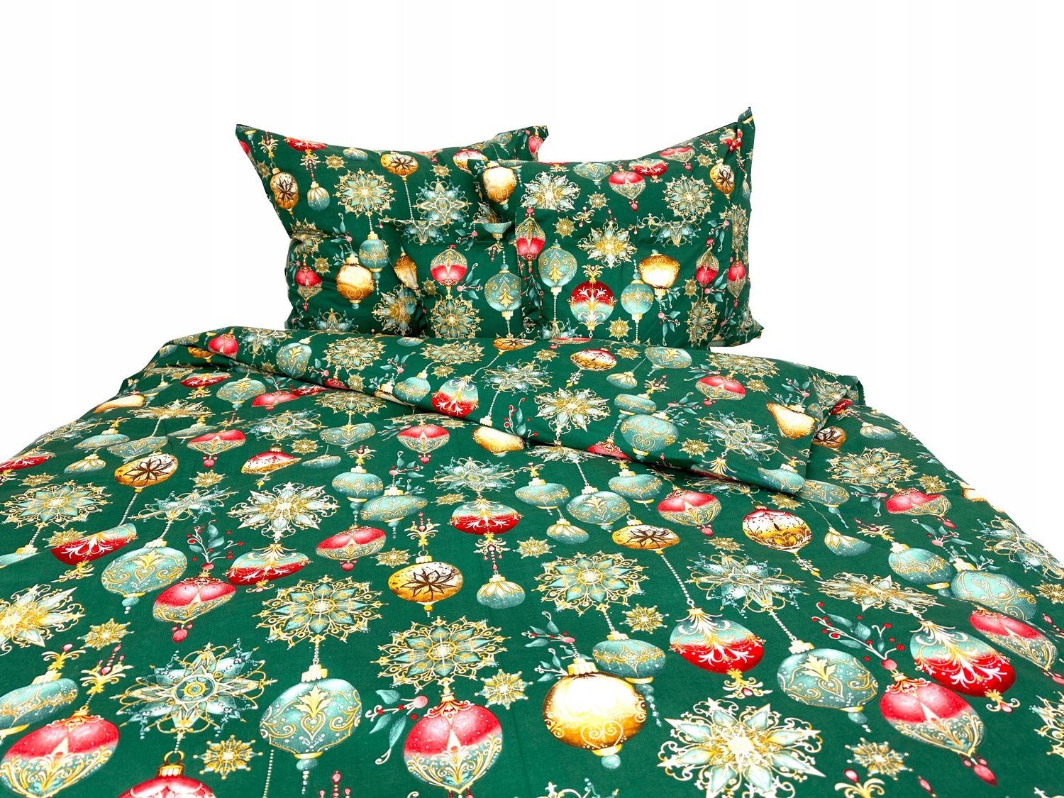 Kerst Dekbedovertrek Katoen D'Lux 160x200cm - Nederlands Product