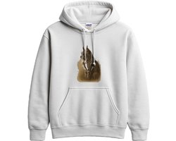 Lynx Hoodie – Hoogwaardige Digitale Schildering van een Lynx – Dieren Outfit – Unisex Hoodie voor Dames & Heren – Dierlijk Cadeau
