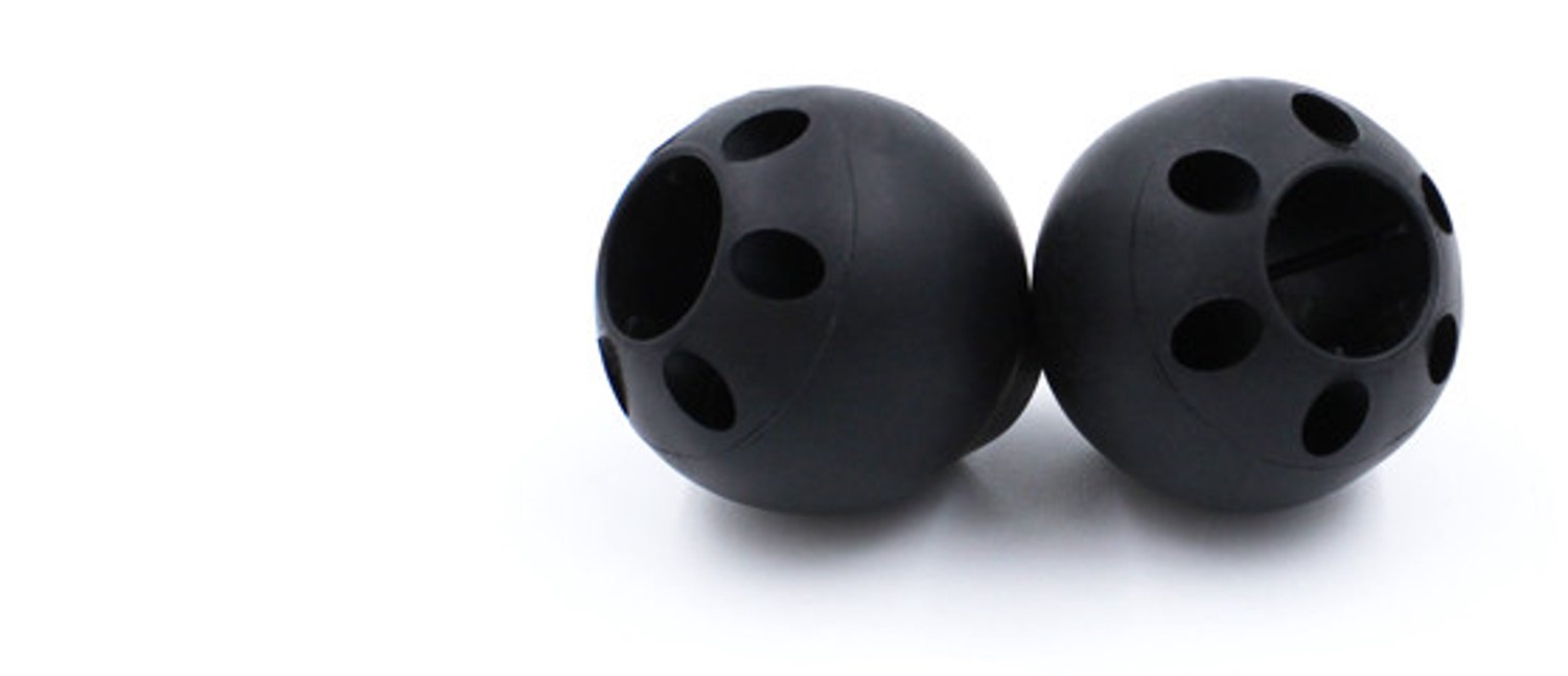 ARK Therapeutic potloodgreep zwart ergonomisch 2-pack voor kinderen.