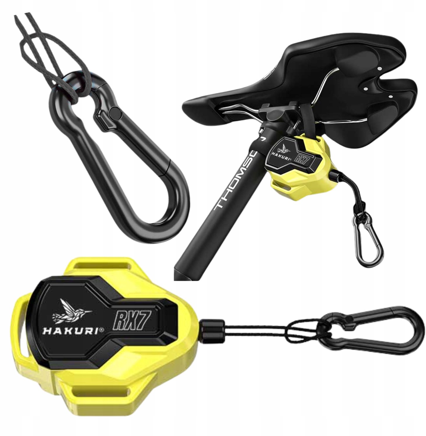 Merkloze Fiets Trekhaak 2.5m - Sterk & Intrekbaar
