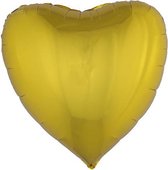 ESPA - Goudkleurige hart ballon 76 cm - Decoratie > Ballonnen