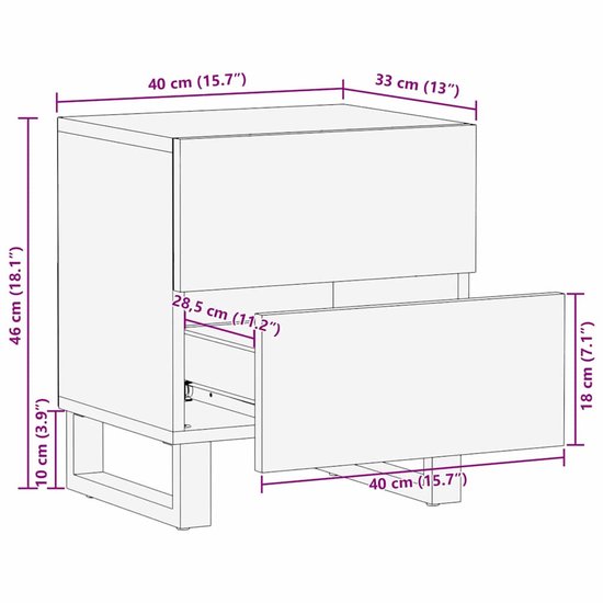 Zeller 25322 28,5-40 x 33,5 x 5 cm Uitschuifbaar bestek Tray Bamboe