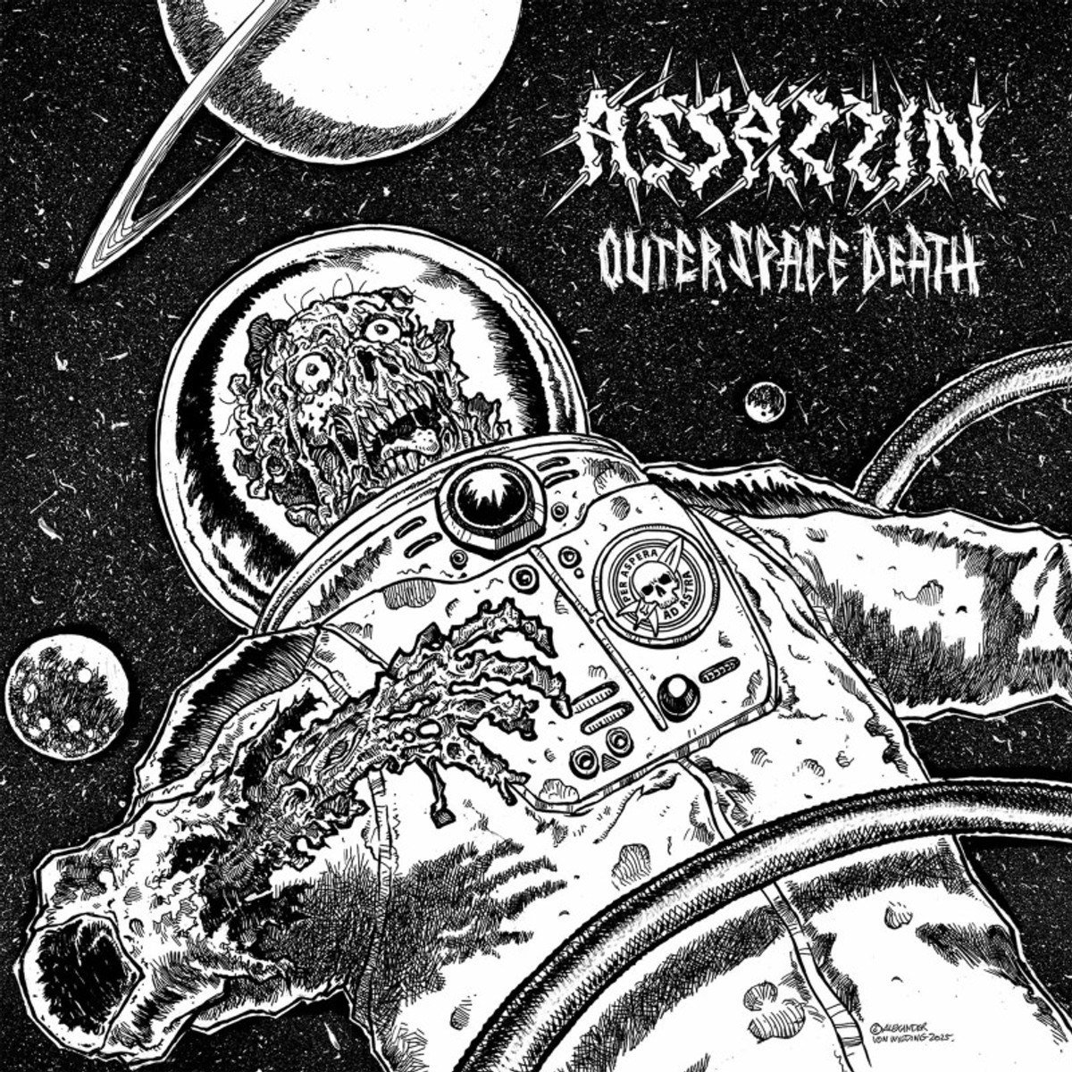 Assassin - Outer Space Death (CD)