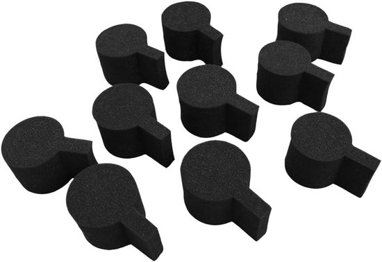 12x Schuimrubber Glashouders Set voor Caravan, Camper en Camping - Bekerhouders Anti-Slip — afbeelding 2