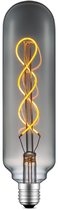 Home Sweet Home - Edison Vintage E27 source lumineuse LED filament Tube - Fumée - 6/6/22.5cm - Spiral - Retro LED lampe - Dimmable - 4W 100lm 1800K - lumière blanc chaud - pour les douilles E27