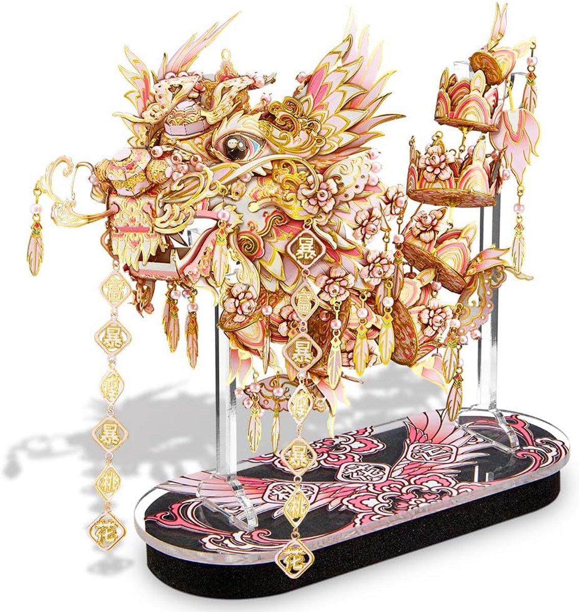 3D Metalen Puzzel Draak Modelbouwset voor Volwassenen
