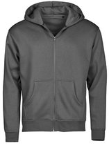 Tee Jays - Urban hoodie met rits - Powder Grey maat S