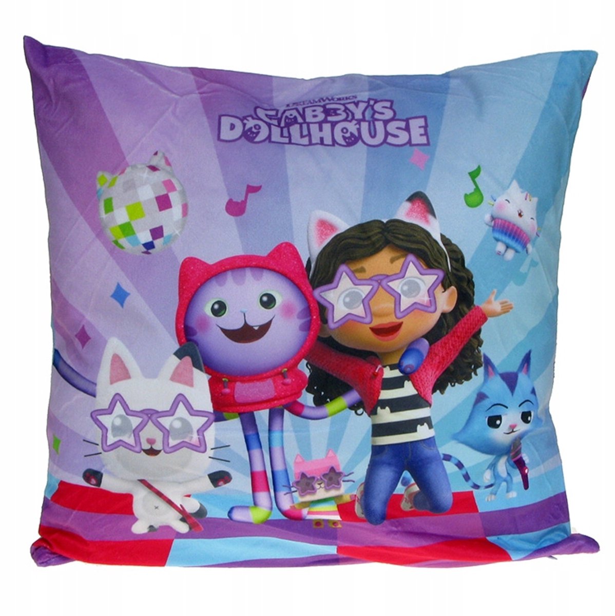 Gabby's Poppenhuis Pluche Kisses - Zacht Velours, 40x40cm