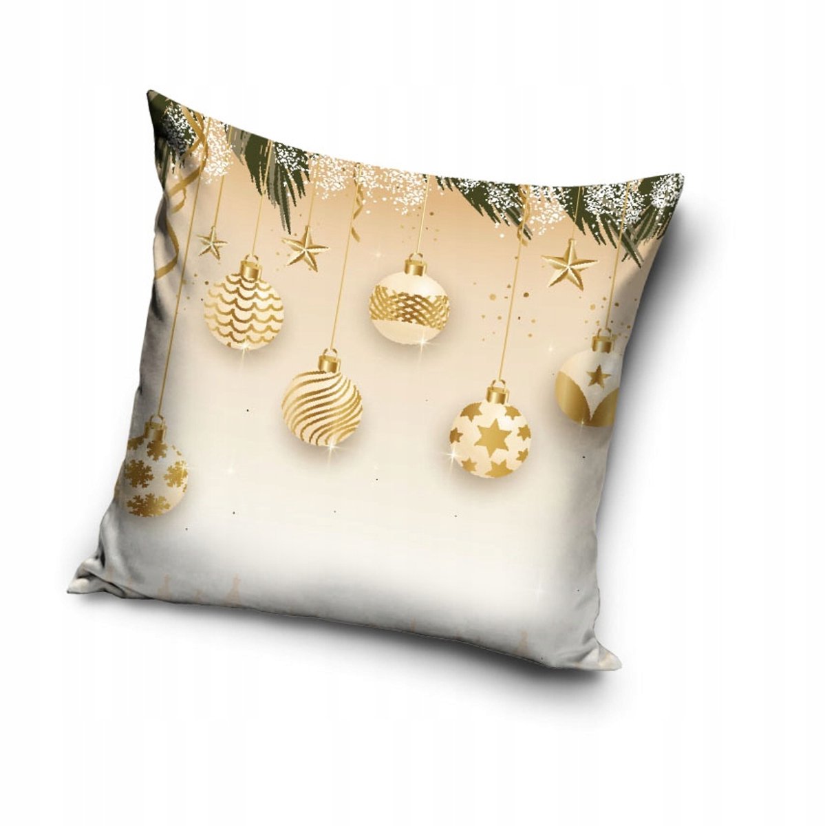 Kerst Kussenhoes Decoratief 40x40 cm - Kerstballen
