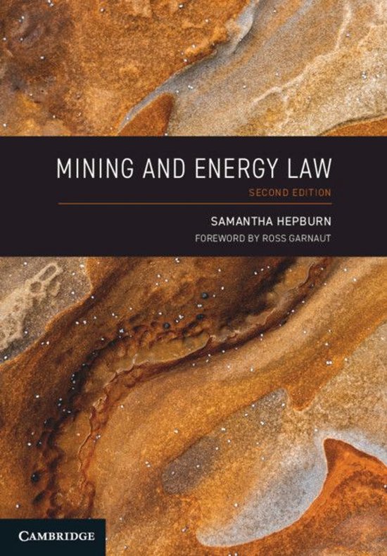Mining and Energy Law - cover