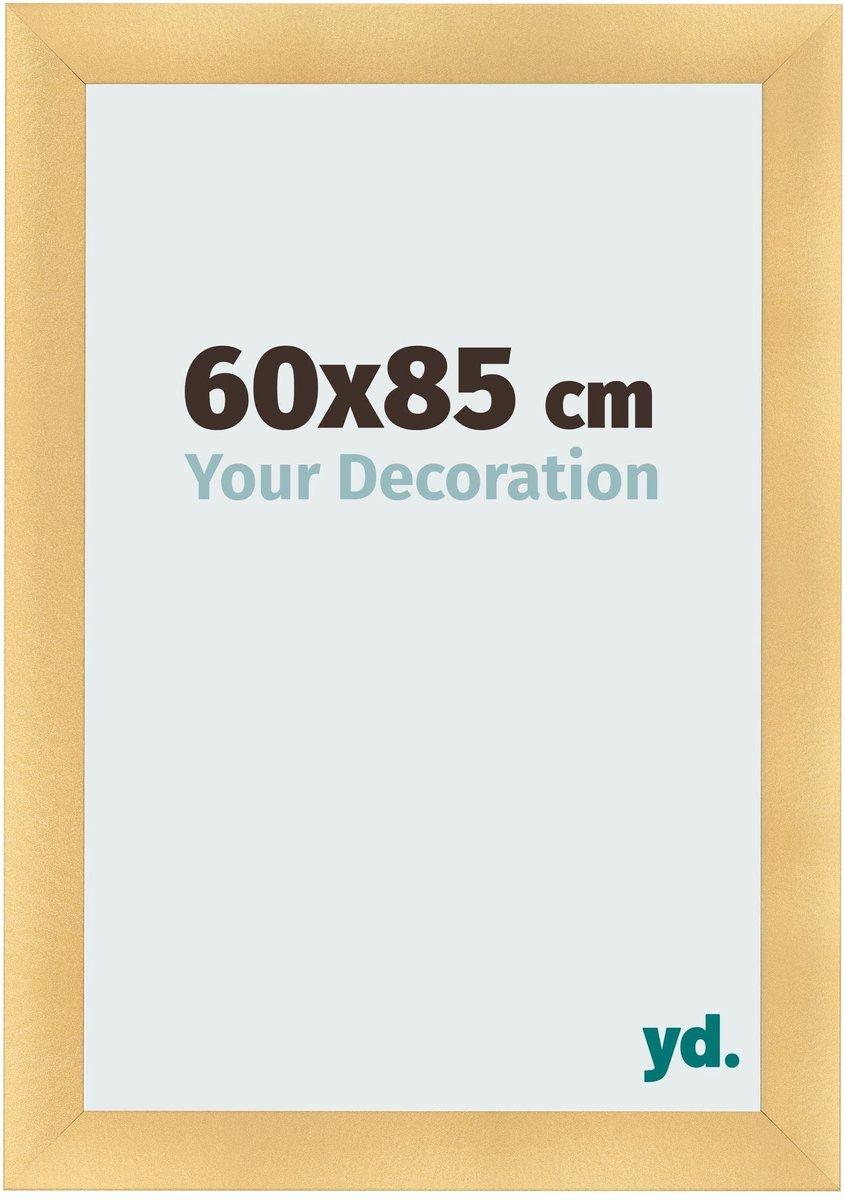 yd. Your Decoration - Fotolijst 60x85 cm - MDF - Goud Mat - Pisa