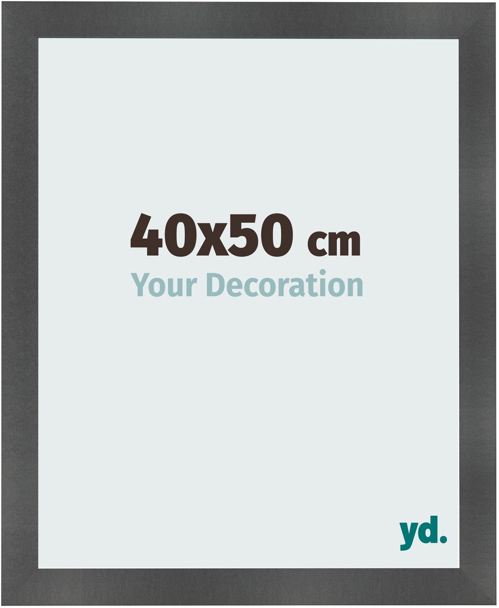 yd. Your Decoration - Fotolijst 40x50 cm - MDF - Zwart Mat - Pisa